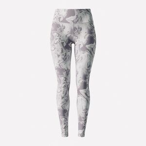 Zella Live In High Waist Leggings Gray and White Marble Swirl